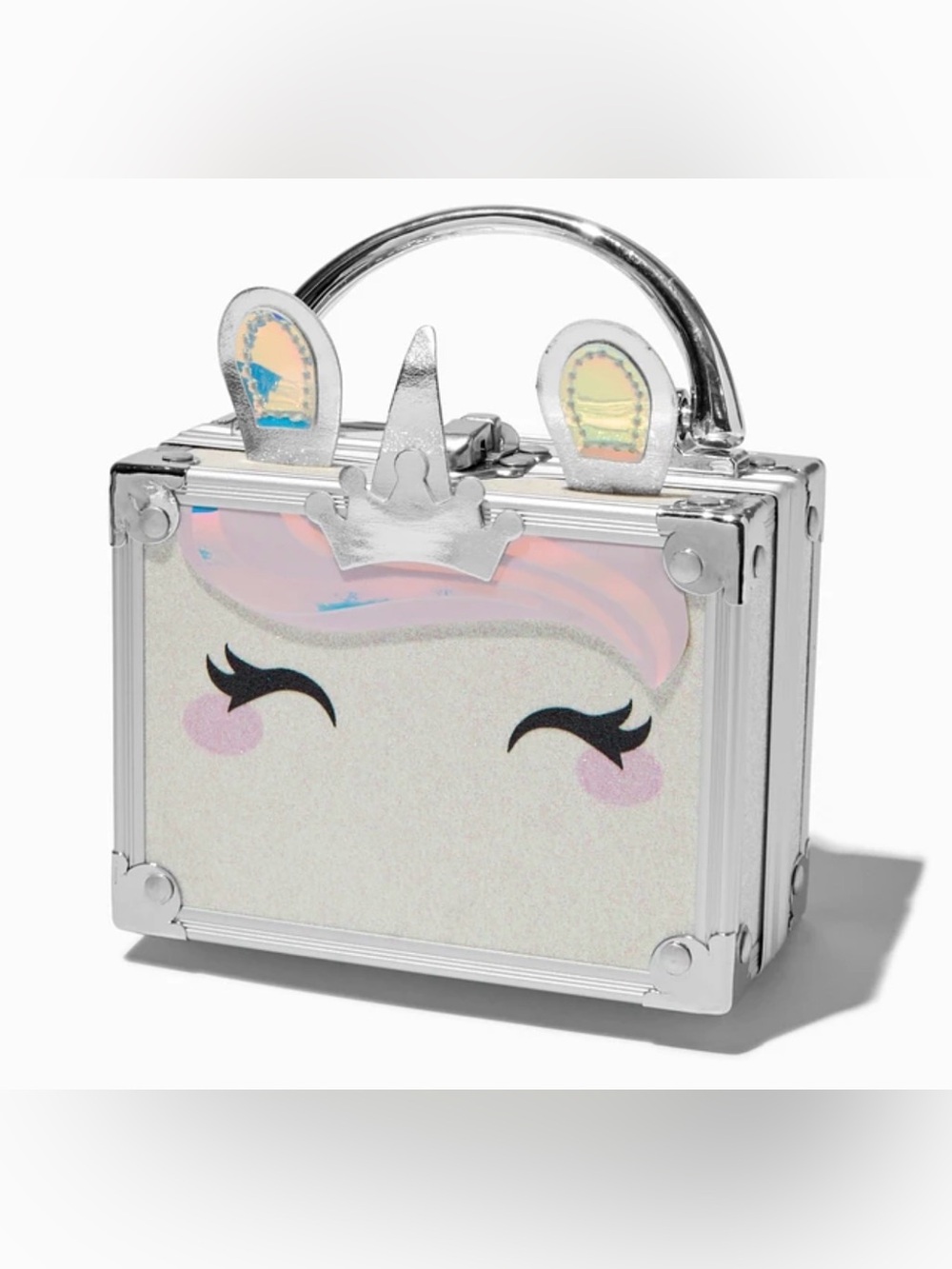Claire’s Tiny Unicorn Lockbox Makeup Set - New! $29 Retail